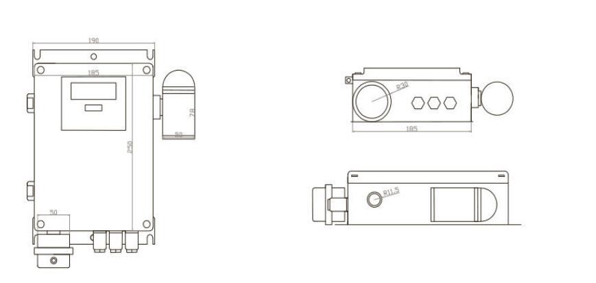 進口粉塵濃度檢測儀_固定式粉塵濃度檢測儀_海灣粉塵濃度檢測儀